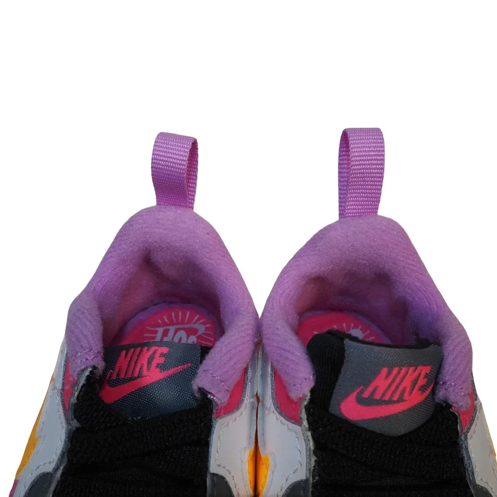 Nike Air Max 90 CB White Hyper Pink Orange Infant 2C CI0424-107 Sneaker